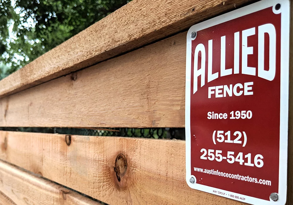 wood privacy fence services austin